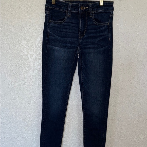 American Eagle Outfitters Denim - AMERICAN EAGLE Women's Dark Blue Jeans